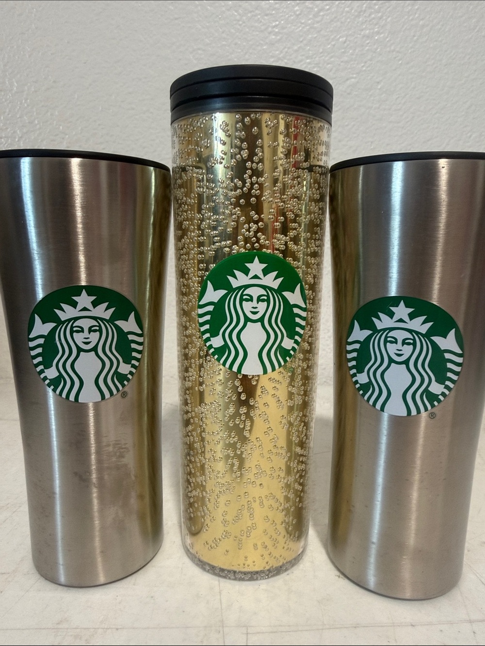 3 new Starbucks Tumblers for hot drinks. 16oz - Picture 3 of 3